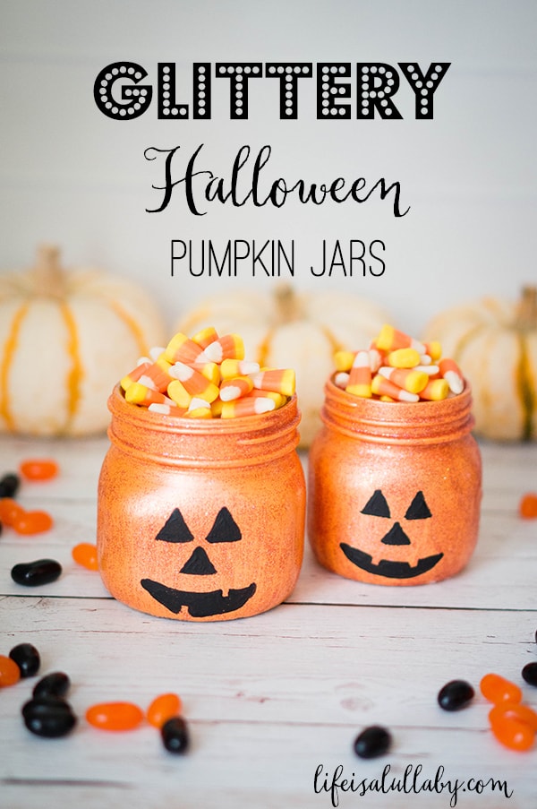 Glittery-Halloween-Jack-O-Lantern-Pumpkin-Jars