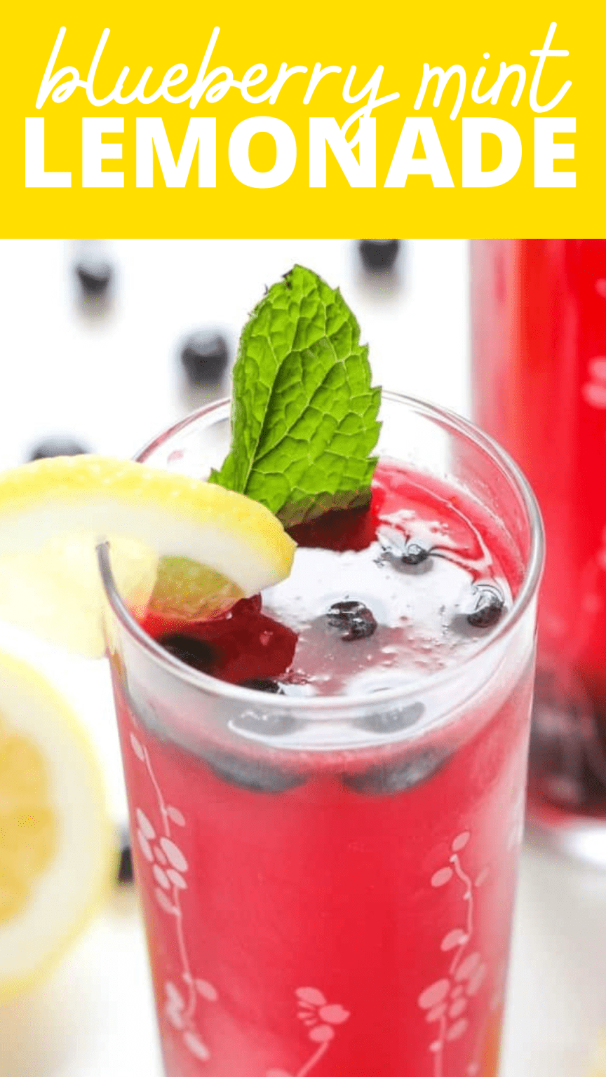 Blueberry Mint Lemonade