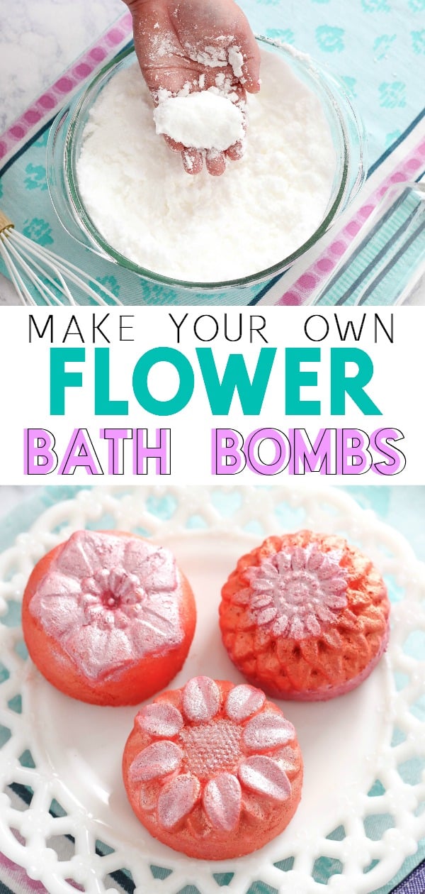 How To Make Floral Layered Bath Bombs