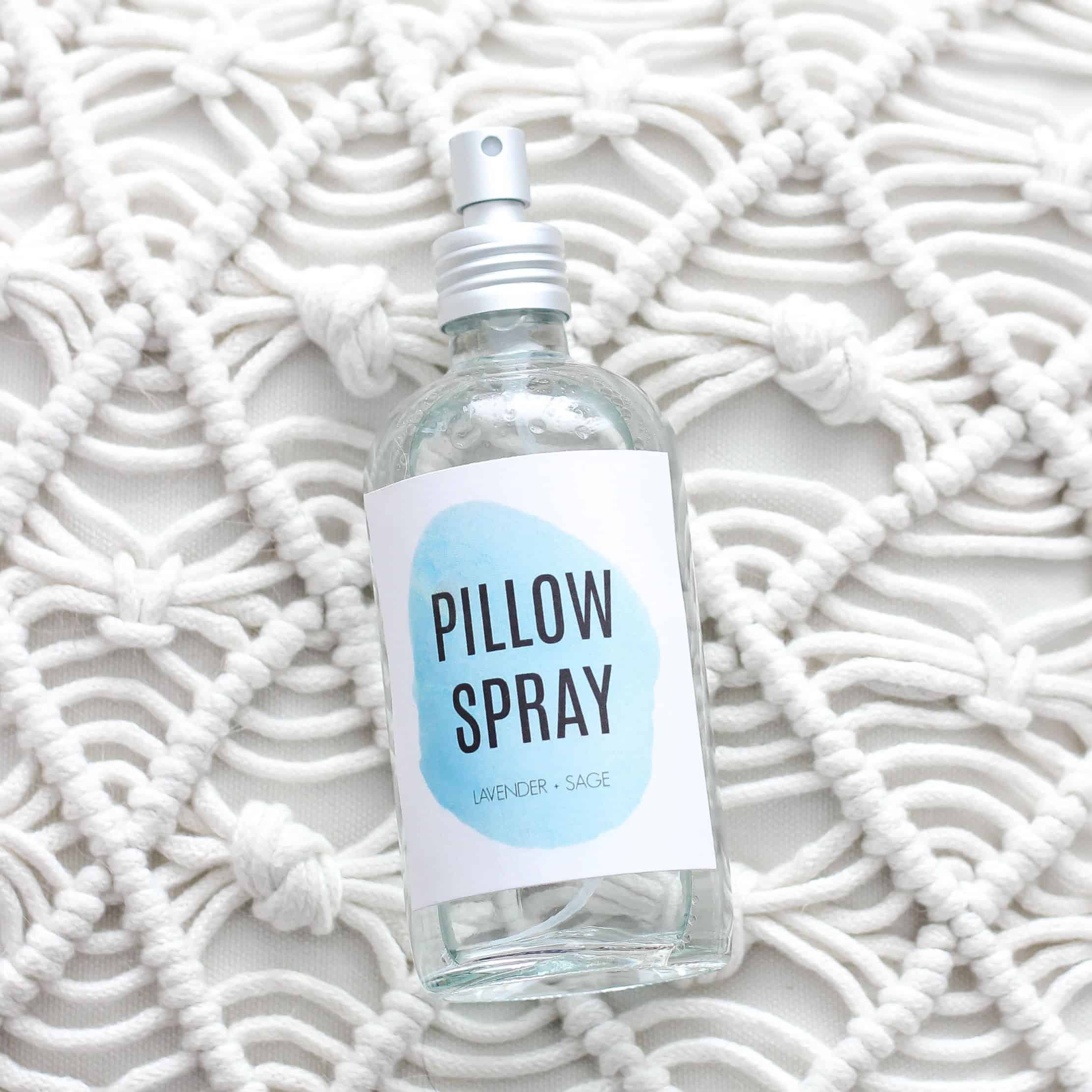 Pillow Spray Recipe for Relaxation and Sleep