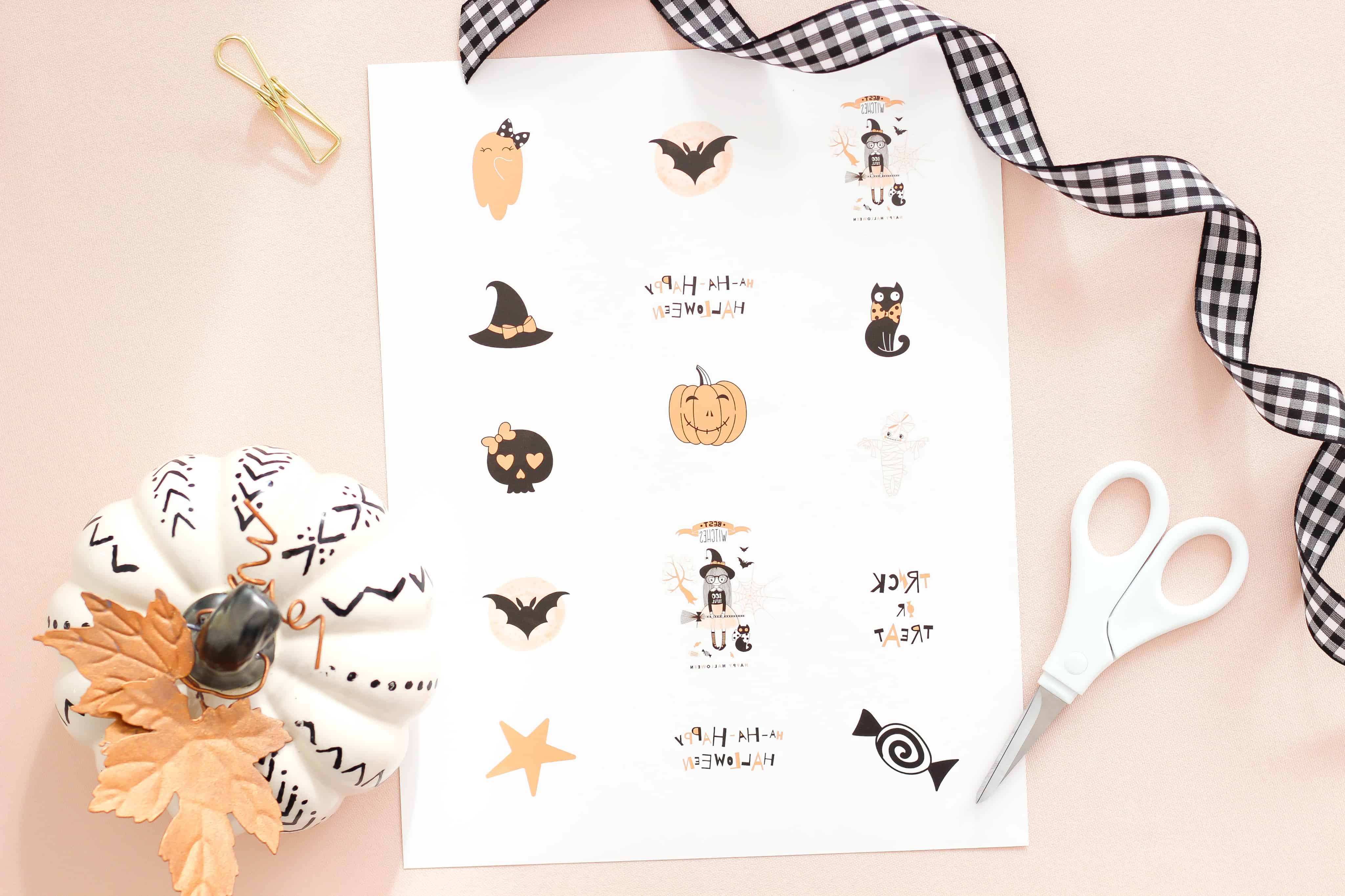 2016 Halloween Tattoo Special Flash Sheet One - Etsy